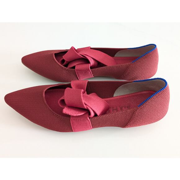 Womens Rothy’s The Mary Jane Flats Cinnamon Sz 6.5 Sustainable Comfortable Shoes - Picture 4 of 8